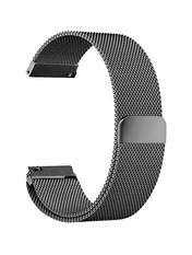 BeCover Milanese Style Xiaomi Amazfit/Samsung 20 mm Сірий Grey (707689)