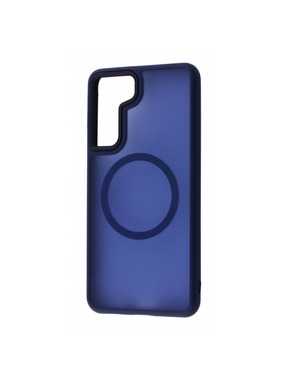 Чохол UAG Copy Matte Insane Case with Magnetic Ring для Samsung Galaxy G990 S21 FE Midnight Blue (6982157304)