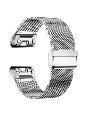 ArmorStandart Flat Milanese Garmin 20 mm Silver (ARM85729)