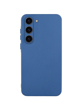 Чохол GETMAN Liquid Silk Full Camera для Samsung Galaxy S911 S23 Navy Blue (6925170384)