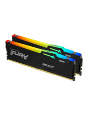 Оперативна пам’ять HyperX Fury Beast RGB DDR5 32GB (kit 2*16GB) 5600MHz (KF556C36BBEAK2-32)