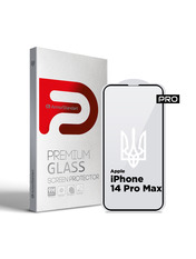 Захисне скло ArmorStandart Pro 3D для Apple iPhone 14 Pro Max Black глянсове (ARM65656)