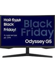 Монітор Samsung Odyssey G5 27" (LS27CG550EIXUA) Монітори