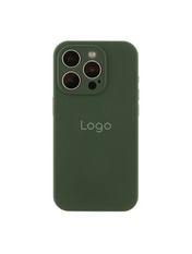 Чохол Silicone Case Full Aquarelle для iPhone 17 Air Dark Green