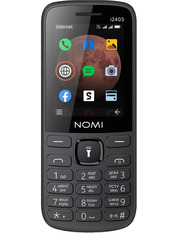 Кнопковий телефон Nomi i2403 Black