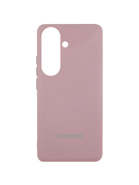 Чохол Silicone Cover Lakshmi (AAA) with Logo для Samsung Galaxy S26 SM-S942 Pink Sand (6958102347)