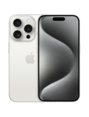 Б/В Apple iPhone 15 Pro 256GB Grade B - Хороший / Акумулятор: 90-100% White Titanium Вживаний (Used) 256GB White Titanium Grade B (356737687292232)