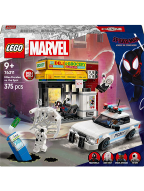 Lego Marvel Всесвіт-павук: Майлз Моралес проти Плями 375 деталей (76311)
