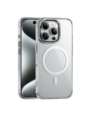 Чохол Hoco Magnetic Protective для Apple iPhone 16 Pro Transparent Transparent (6953829471)