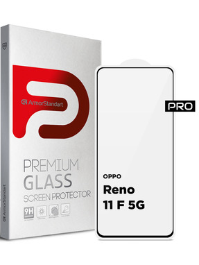 Захисне скло ArmorStandart Pro для OPPO Reno11 F 5G глянсове (ARM76648) Black
