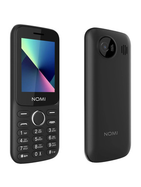 Кнопковий телефон Nomi i2415 Black