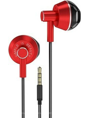 Навушники XO EP34 Black/Red (XO-EP34) Black/Red