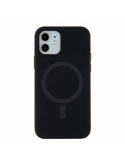 Чохол Silicone Case Full Cover (MC) для Apple iPhone 12/12 Pro Black