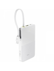 Павербанк Baseus EnerFill FC51 Bipow 2 Pro Digital Display 1xUSB-C + 2xUSB-A 22,5W 10000mAh White (E0027601)