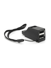 USB-хаб Pino USB-A (1xUSB 3.0 + 2xUSB 2.0) Black