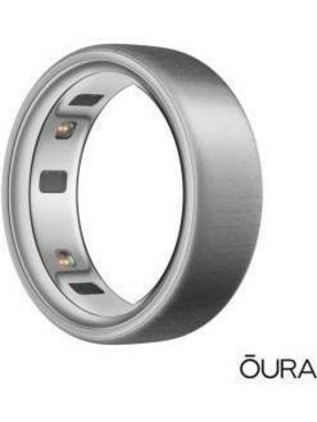 Смарт-кільце Oura Ring 4 Size 9 Brushed Silver (JZ90-54220-09)