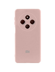 Чохол Silicone Cover Silicone Case Full Camera (HC) для Xiaomi Redmi 14C 4G/Redmi A4/Poco C75 Pink Sand
