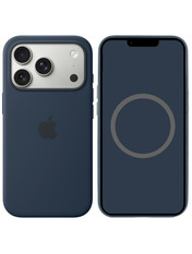 Чохол Silicone Case (HC) для Apple iPhone 17 Pro Max Midnight Midnight (6901728395)