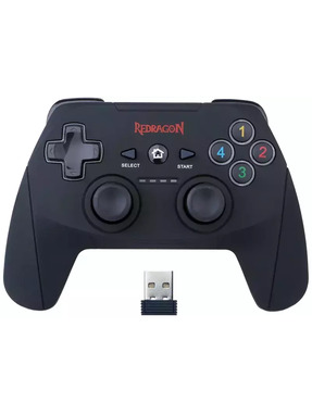 Redragon PC/Android/PlayStation 3 Harrow G808 Wireless Black (75056)