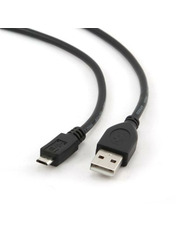 Кабель синхронізації Cablexpert CCP-mUSB2-AMBM USB to microUSB Black 3 3m Black (CCP-mUSB2-AMBM-10)