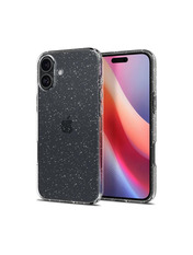 Чохол Spigen Liquid Crystal Glitter для Apple iPhone 16 Crystal Quartz (ACS08192)