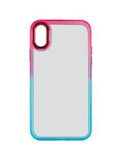 Чохол Fresh sip series для Apple iPhone XS Max Azure/Pink