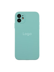Чохол Silicone Case Square Full Camera для Apple iPhone 11 Sea Blue Sea Blue (6931704852)