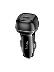 Автомобільний зарядний пристрій Hoco Z58 30W 1 USB-C Black