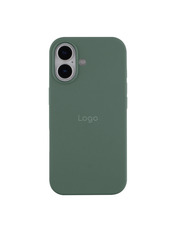 Чохол Silicone Silicone Full Case Open Cam для Apple iPhone 17 Pine Green