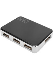 USB-хаб Digitus USB 2.0 (4xUSB 2.0) Black