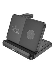 Мережевий зарядний пристрій Hoco CQ7 Black (1 USB-C) 15W Black