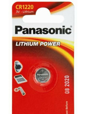 Батарейка Panasonic CR1220 Lithium 1шт (CR-1220EL/1B)