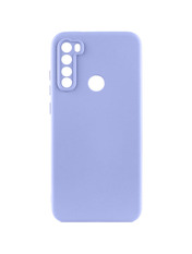 Чохол GETMAN Liquid Silk Full Camera для Xiaomi Redmi Note 8T Light Purple Light Purple (6902847153)