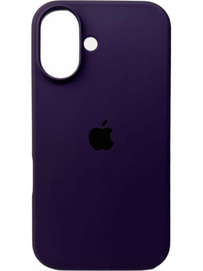 Чохол Silicone Case Full Aquarelle для iPhone 17 Berry Purple