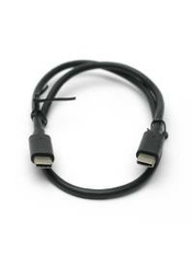 Кабель синхронізації PowerPlant USB to Type-C Black 0,5 0,5m Black (KD00AS1255)