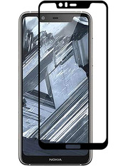 Захисне скло PowerPlant Full Screen для Nokia 5.1 Plus глянсове (GL606238)