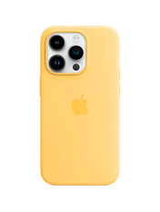 Чохол Apple Silicone Case with MagSafe для Apple iPhone 14 Pro Sunglow Sunglow (MPTM3ZE/A)