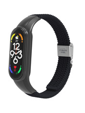 ArmorStandart Braided Solo Loop Mi Band 4/5/6/7 Чорний Black (ARM69902)