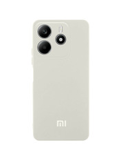 Чохол Silicone Cover Full Camera with logo для Xiaomi Redmi Note 14 4G White