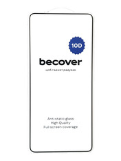 Захисне скло BeCover 10D для Oppo Reno12 F 5G глянсове (712739) Black