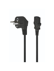 Кабель живлення Cablexpert CEE 7/16 to C13 1m (3x0.75mm²) Black (PC-186-1M)