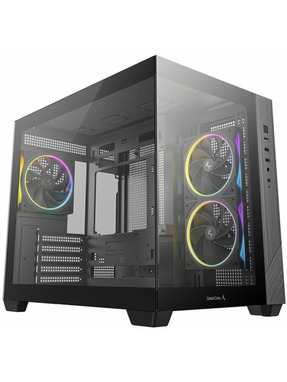 Корпус Deepcool CG330 3F Mini-Tower Black (R-CG330-BKNGM3-G)