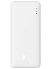 Павербанк Baseus Airpow 1xUSB-C + 1xUSB-A 20 10000 White 20W 10000mAh White (PPQD090002)