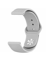 ArmorStandart Silicone Xiaomi Amazfit/Samsung 20 mm Сірий Light Grey (ARM60517)