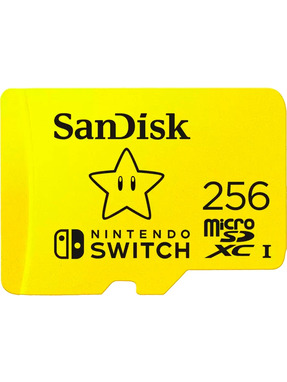 Карта пам'яті SanDisk For Nintendo Switch microSDXC 256GB Class 10 (SDSQXAO-256G-GNCZN)