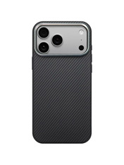 Чохол Carbon Protection Slim with Magnetic Fit для Apple iPhone 17 Pro Black Black (6908152374)