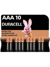 Батарейка Duracell Basic AAA Alkaline 10 10шт (5002509)