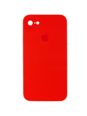 Чохол Silicone Case Square Full Camera для Apple iPhone 6/6S Red
