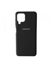 Чохол Silicone Case Full Aquarelle для Samsung Galaxy A225 A22 4G Black