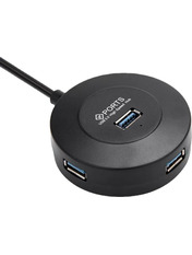 USB-хаб Maiwo KH304-A USB-A (4xUSB 3.0) Black (KH304-A)